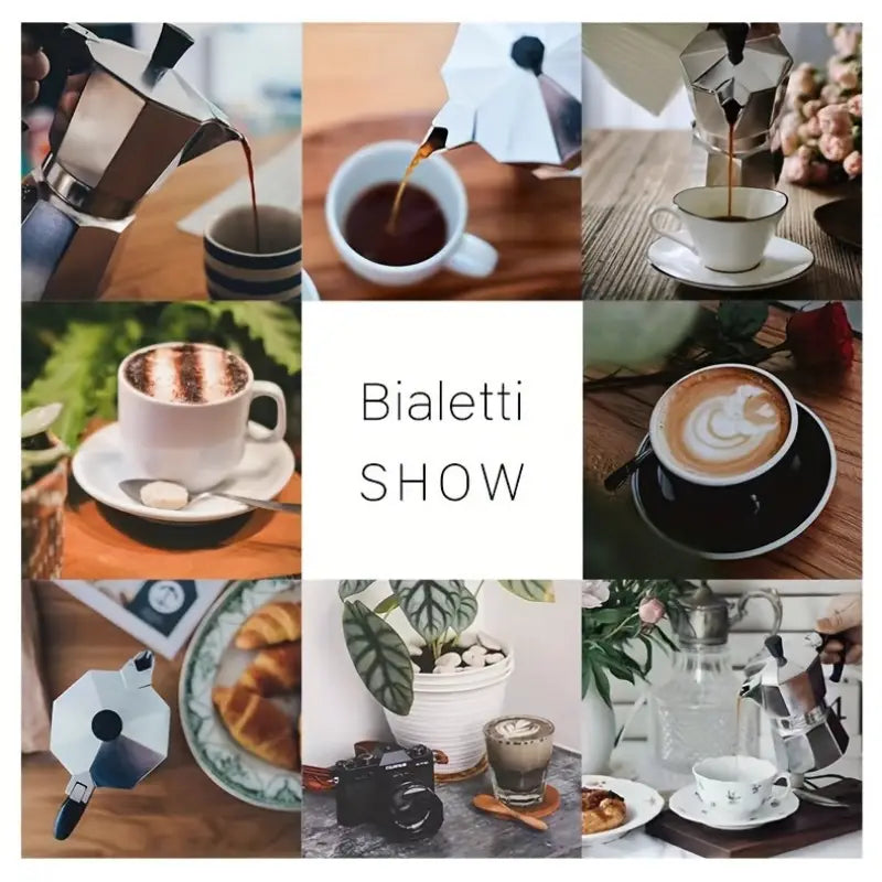 Italian Moka Coffee || Tea Kettle – Durable Aluminum Design