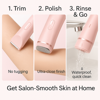 LunexaShave™ – Dual-Head Shaver