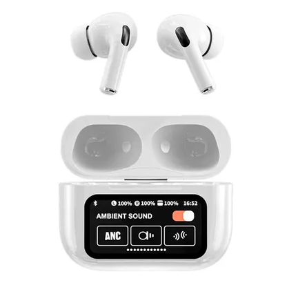 Airpods Pro A9 with Noise Cancelling, 24H Playtime