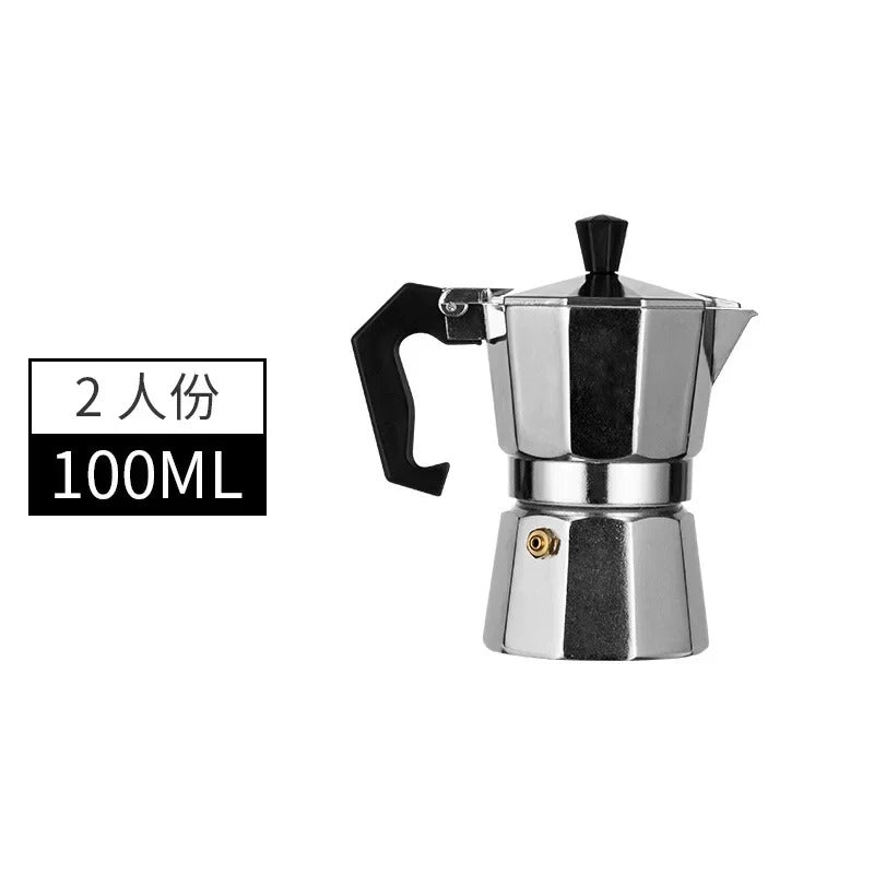 Italian Moka Coffee || Tea Kettle – Durable Aluminum Design