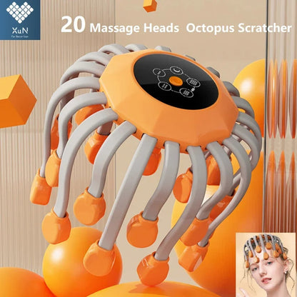 Electrical Octopus Head Massager
