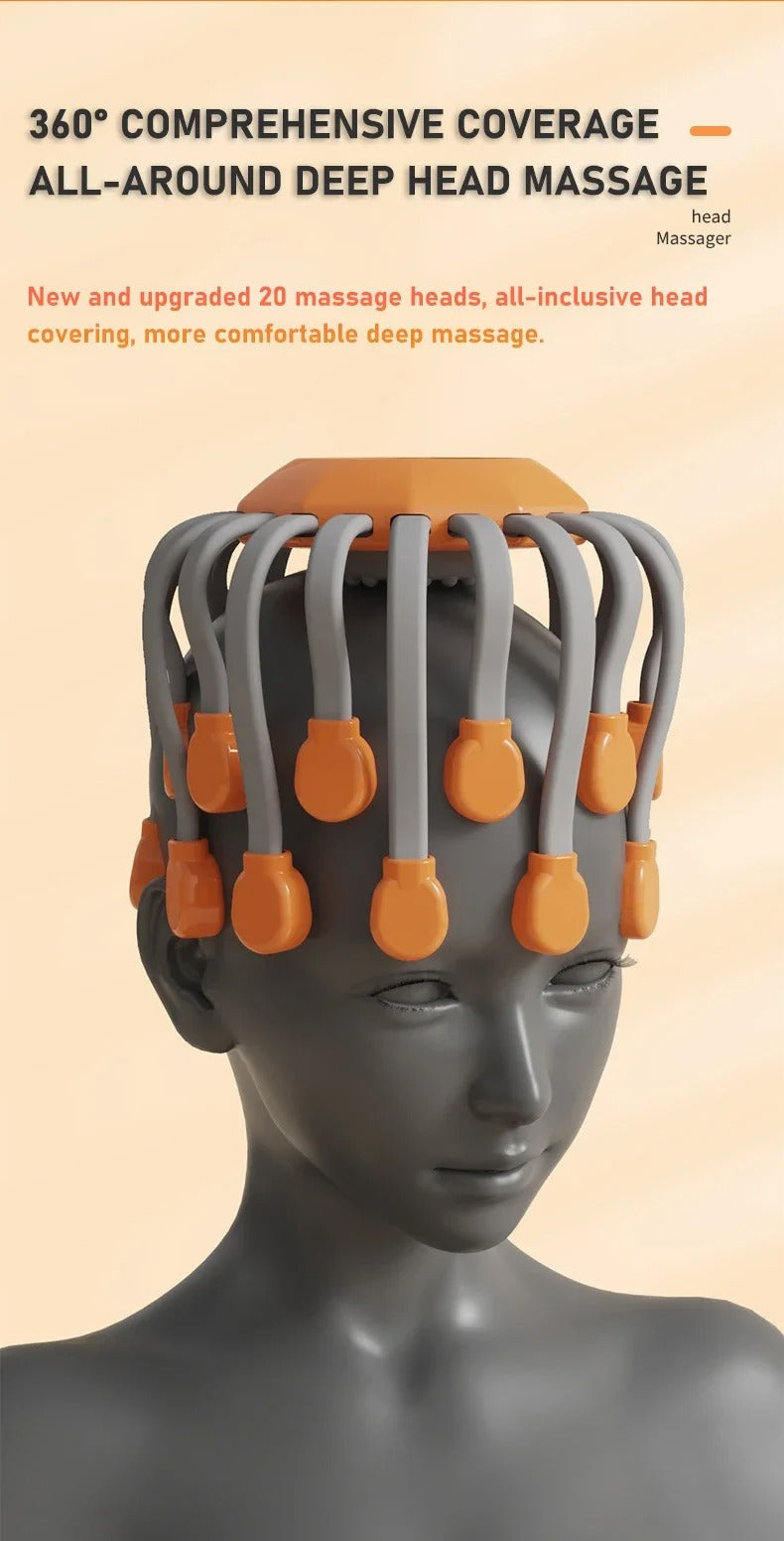 Electrical Octopus Head Massager