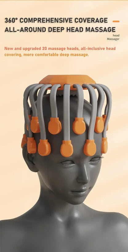 Electrical Octopus Head Massager